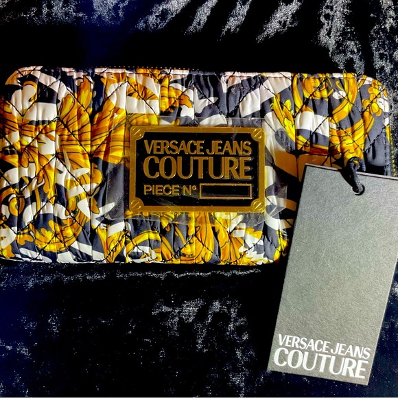 Versace Jeans Couture Handbags - NWB Versace Jeans Couture Quilted Wallet